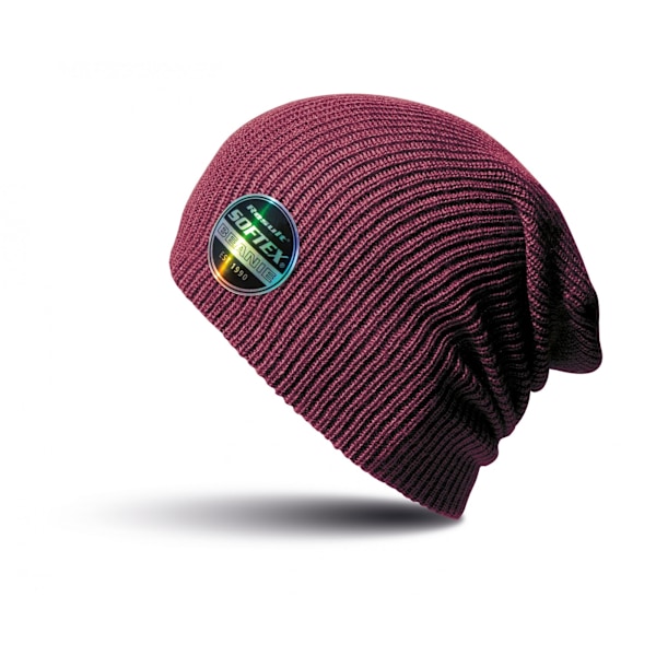 Result Winter Essentials Core Softex Beanie Hat One Size Claret Claret Red One Size