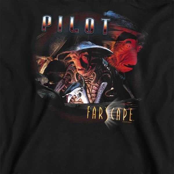 Farscape Unisex Vuxen Pilot Tröja L Svart Black L