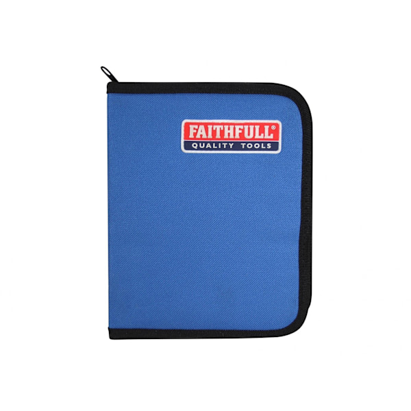 Faithfull Plattborrar 13 Delars Set Flerfärgad Multi Colour 13 Piece Set