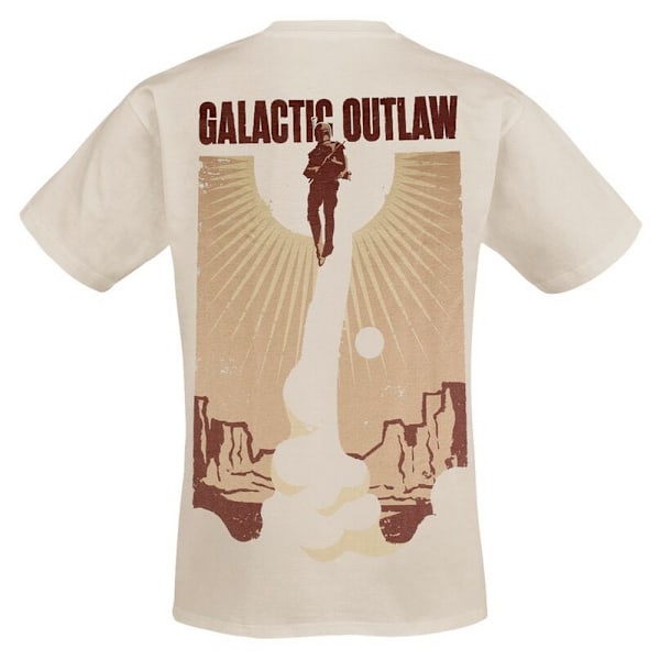 Star Wars: The Book Of Boba Fett Herr Outlaw T-Shirt M Natur Natural M