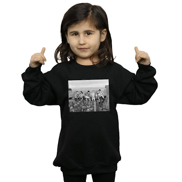 Friends Girls Construction Photo Sweatshirt 5-6 år Svart Black 5-6 Years