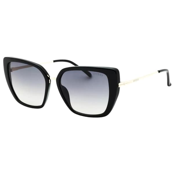 Guess Dam/Dam Smoke Gradient Solglasögon One Size Shiny Bl Shiny Black One Size