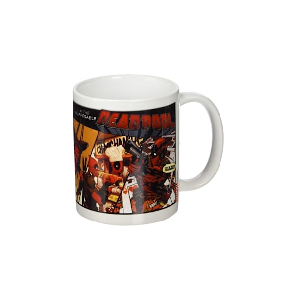 Deadpool Insufferable Comic Mug En Storlek Vit/Röd/Svart White/Red/Black One Size