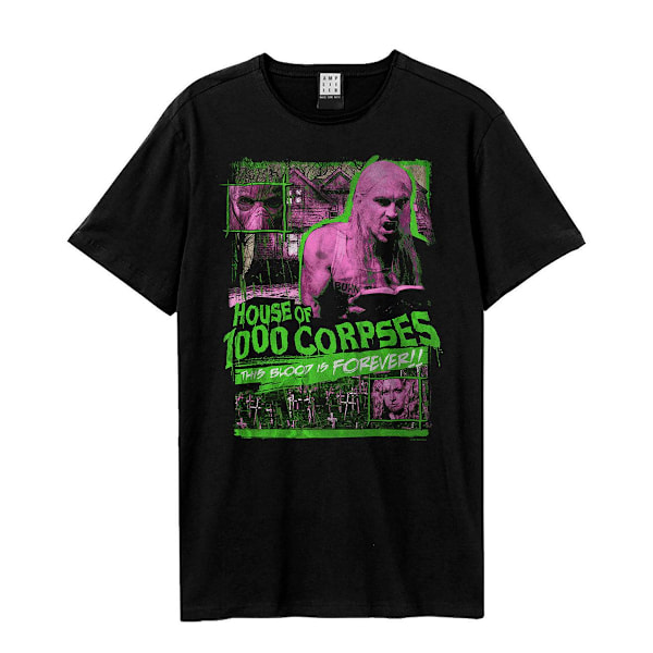 Amplified Unisex Adult House Of 1000 Corpses This Blood Forever Black 3XL