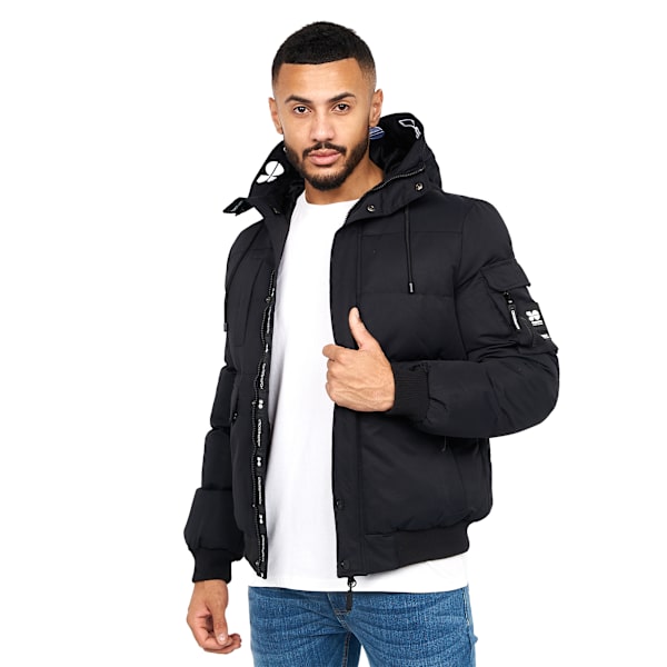 Crosshatch Milwaka Jacka för Män L Svart Black L
