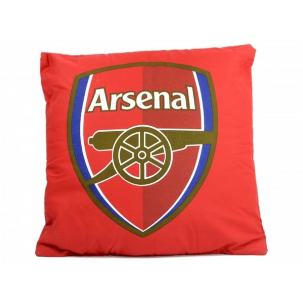 Arsenal FC Official Football Crest Kudde One Size Multicolour Multicoloured One Size