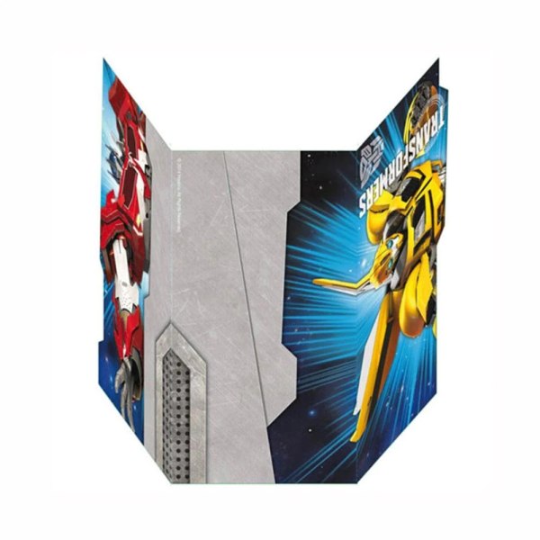 Transformers Optimus Prime-inbjudningar (paket med 6) One Size Mul Multicoloured One Size