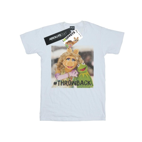 Disney Girls The Muppets Throwback Photo Bomull T-shirt 5-6 år White 5-6 Years