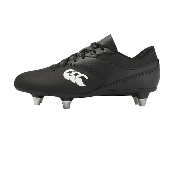 Canterbury Phoenix Raze Soft Ground Rugby Boots 9 UK Svart Black/White 9 UK