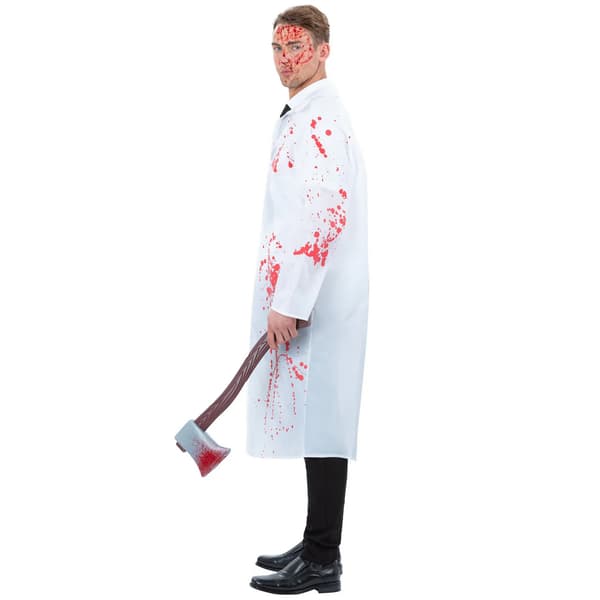 Smiffys Unisex Vuxen Mördarkostym M Vit White M