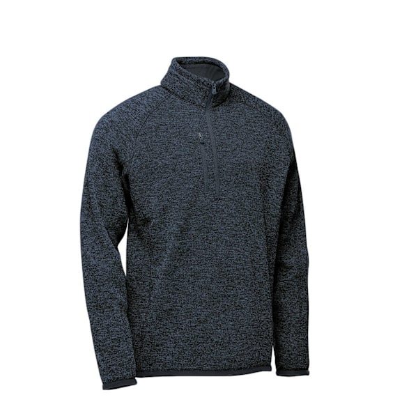 Stormtech Mens Avalanche Quarter Zip Pullover S Navy Heather Navy Heather S