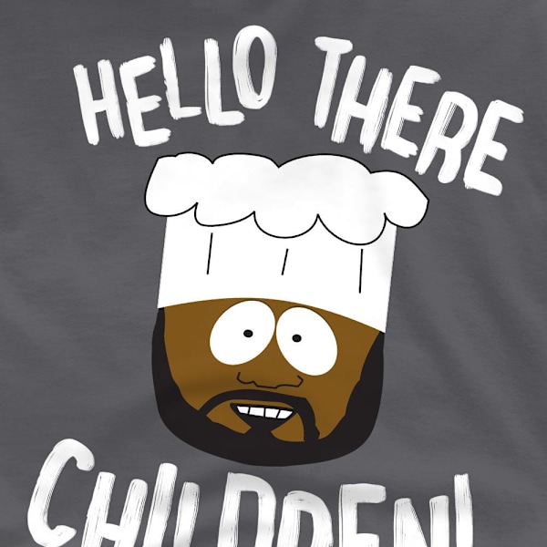 South Park Herr Hello There Children T-Shirt L Gråmelerad Charcoal L