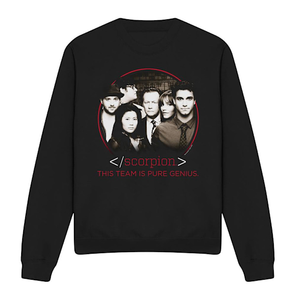 Scorpion Unisex Vuxen Cast Sweatshirt XL Svart Black XL