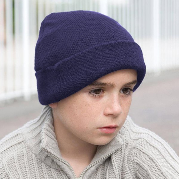 Result Junior Unisex Wooly Vinter/Ski Termisk Mössa One Size Roya Royal One Size