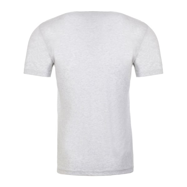 Next Level Tri-Blend Crew Neck T-shirt för män, M, Heather White Heather White M