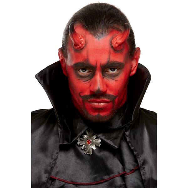 Smiffys FX Aqua Devil Kostym Sminkset En Storlek Röd/Svart Red/Black One Size