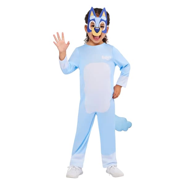 Bluey Barn/Barn Klassisk Kostymset 3 År Himmelblå Sky Blue 3 Years
