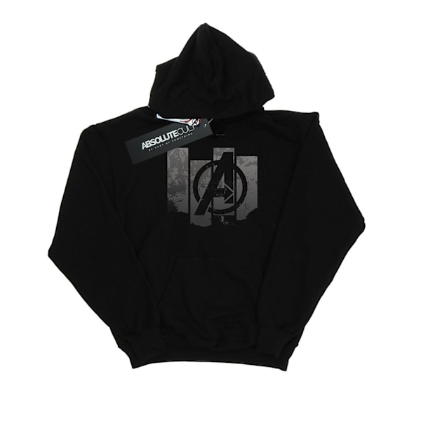 Marvel Womens/Ladies Avengers Endgame Panel Logo Hoodie S Svart Black S