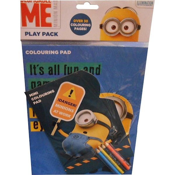 Despicable Me Färgset En Storlek Flerfärgad Multicoloured One Size