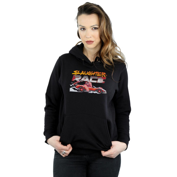 Disney Womens/Ladies Wreck It Ralph Slaughter Race Hoodie S Bla Black S