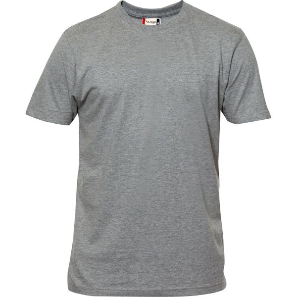Clique Premium Melange T-shirt M Grå Melange Grey Melange M