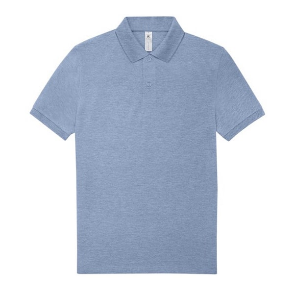 B&C Herr My Polo Shirt XXL Heather Blue Heather Blue XXL