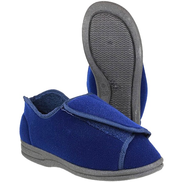 Mirak Fife Touch Fastening Damtofflor / Klassiska Damtofflor Navy 40 EUR