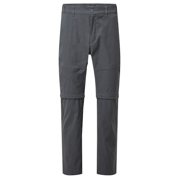 Craghoppers Kiwi Pro II Konvertibla Byxor för Herr 30R Blygrå Lead Grey 30R