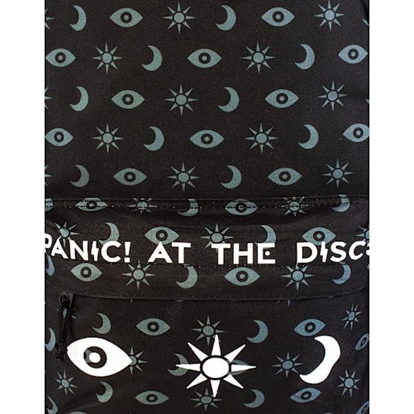 Rock Sax Panic! At The Disco Ryggsäck One Size Svart/Grå/Vit Black/Grey/White One Size