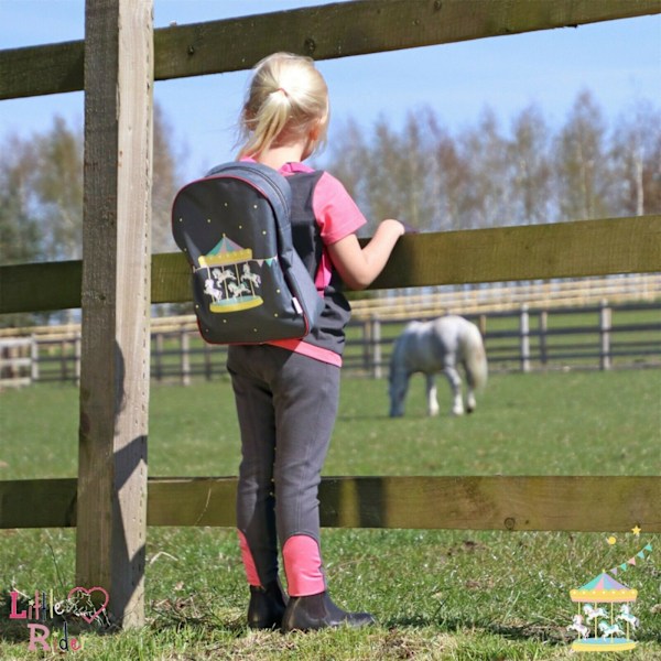 Little Rider Barn/Barn Merry Go Round Jodhpurs 9-10 år Grey/Pink 9-10 Years