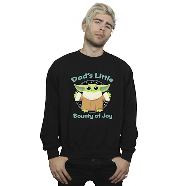 Star Wars Herr The Mandalorian Bounty Of Joy Sweatshirt S Svart Black S