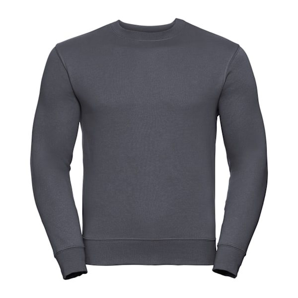 Russell Herr Sweatshirt Set-in XS Convoy Grå Convoy Grey XS