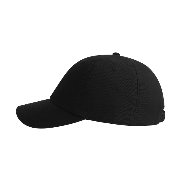 Atlantis Dad Hat Ostrukturerad 6 Panel Cap One Size Svart Black One Size