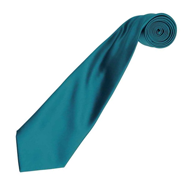 Premier Unisex Adult Colours Satinslips i storlek Teal Teal One Size