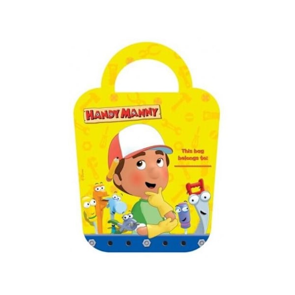 Handy Manny Verktyg Partypåsar (6-pack) One Size Gul Yellow One Size