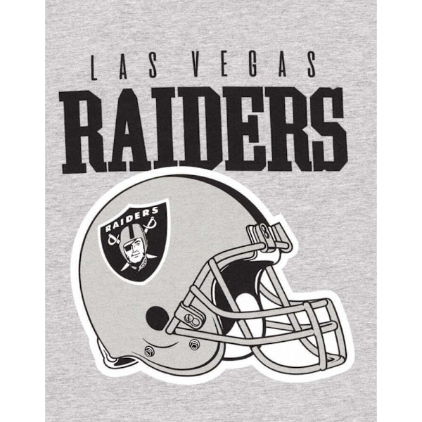 NFL Dam/Kvinnor Las Vegas Raiders T-Shirt S Grå/Svart Grey/Black S