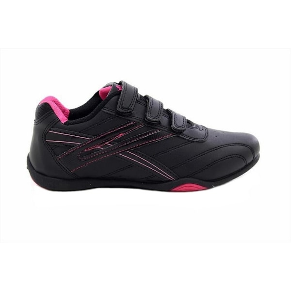 Dek Womens/Ladies Raven 3 Touch Fastening Trainers 7 UK Svart/Fuchsia Black/Fuchsia 7 UK