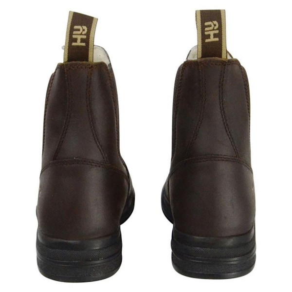 HyLAND Unisex Vuxen Läder Jodhpur Stövlar 3 UK Brun Brown 3 UK