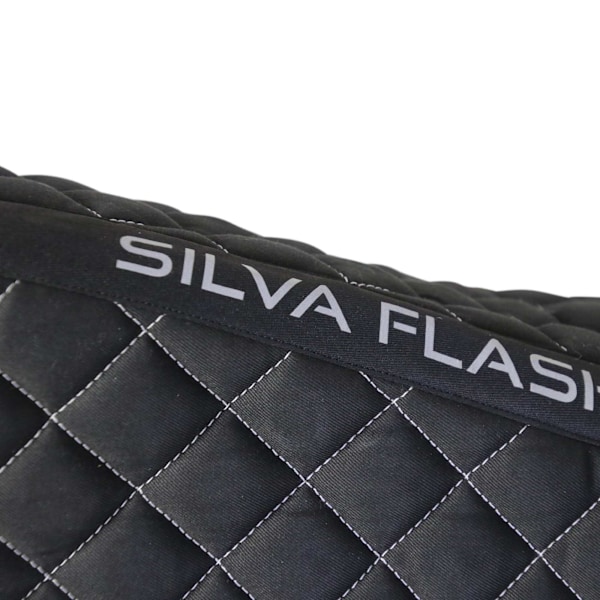 Hy Silva Flash Hästschabrak Cob/Full Svart/Silver Reflex Black/Silver Reflective Cob/Full