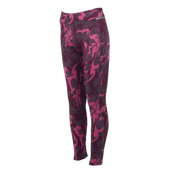 Regatta Barlia Marble Vinter Leggings för Barn 14 År D Deep Plum 14 Years