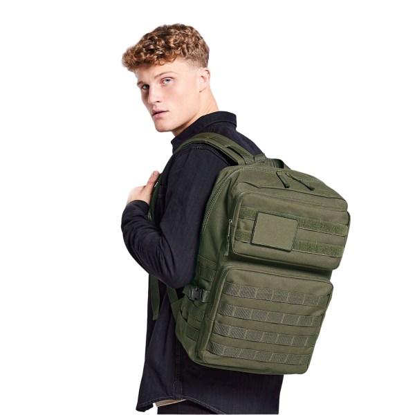 Bagbase Molle Tactical Backpack One Size Military Green Military Green One Size