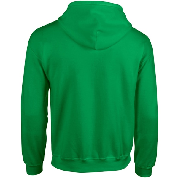 Gildan Heavy Blend Unisex Vuxen Full Zip Hooded Sweatshirt Top Irish Green S