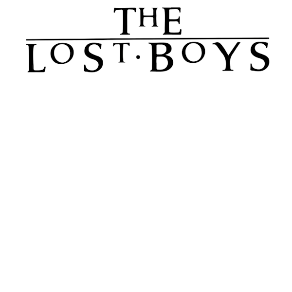 The Lost Boys Unisex Adult Fangs T-Shirt L Vit White L