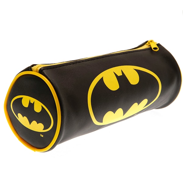 Batman Tunnformad Pennfodral One Size Svart/Gul Black/Yellow One Size