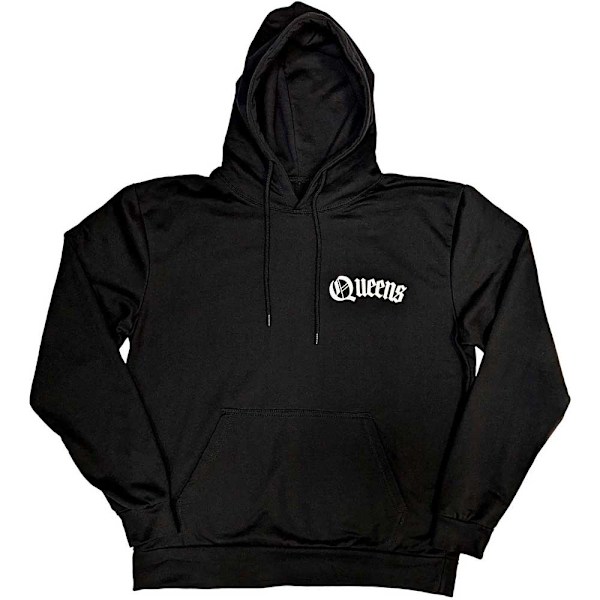 Queens Of The Stone Age Unisex Adult Floral Chains Hoodie XXL B Black XXL