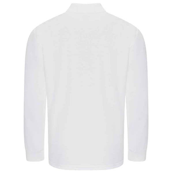 PRORTX Långärmad Pikétröja för Herr S Vit White S