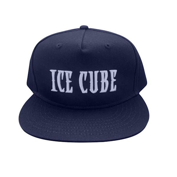 Ice Cube Unisex Vuxen Logo Snapback Cap One Size Marinblå Navy Blue One Size