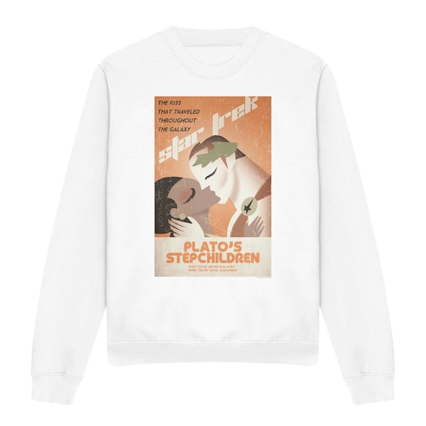 Star Trek Unisex Vuxen The Original Series Avsnitt 65 Sweatshirt White M