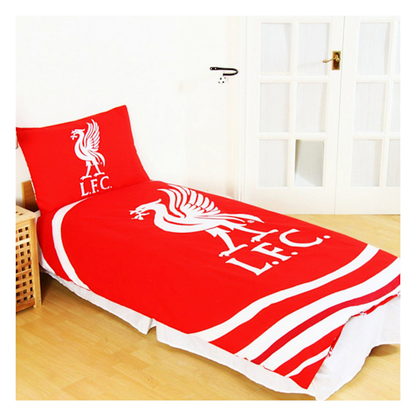 Liverpool FC Pulse Enkel Duvet Set En Storlek Röd Red One Size