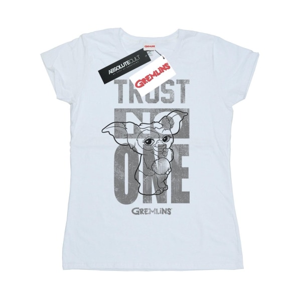 Gremlins Dam/Kvinnor Trust One Mogwai Bomull T-shirt S Vit White S